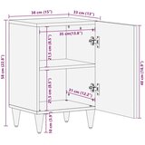 vidaXL Kopalniška omarica s shranjevanjem večbarvno 38 x 33,5 x 58 cm | Shoptok.si