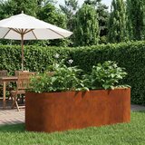  Povišeni vrtni krevet Otporni čelik 120 x 40 x 40 cm | shoptok.hr