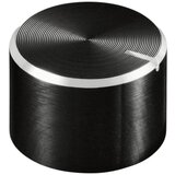 TRU COMPONENTS TC-11613856 okretni gumb s gumbom za obilježavanje crna (Ø x V) 15 mm x 10 mm aluminij, plastika 1 St. | Eponuda.ba