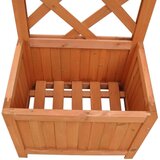 Posuda za Sađenje s Rešetkastom Ogradom 40x30x135 cm | shoptok.hr