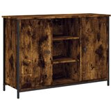  Komoda boja dimljenog hrasta 100 x 35 x 70 cm konstruirano drvo | shoptok.hr