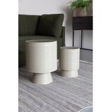 White Label Kovinska okrogla stranska mizica ø 35 cm Sven – | Shoptok.si