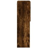 TV ormarić s LED svjetlima boja dimljenog hrasta 40,5x30x102 cm | shoptok.hr