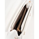 Shelvt White small handbag with gold elements | Shoptok.si