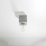 Nice Lamps siva stropna svetilka 10x10 cm gabi – Cene