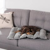 Love Story črna podloga za pse iz sherpa flisa 50x80 cm | Shoptok.si
