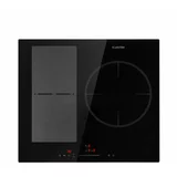 Klarstein Delicatessa 3 Flex, indukcijska kuhalna plošča, 3 plošče, 6600 W, steklokeramika, črna