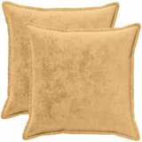  Presvlaka za jastuk 2 pcs HOUTEN Sivosmeđa 55 x 55 cm Flanel Cijene