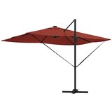  Suncobran Terakota 352 x 251 x 265 cm Poliester i aluminij | Eponuda.ba