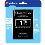 Verbatim STORE&#39;N&#39;GO 1TB USB 3.0 2,5&#39;&#39; čRN ZUNANJI | Shoptok.si
