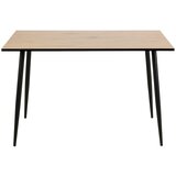 Actona crno-smeđi blagovaonski stol Acton Wilma, 120 x 80 cm Cijene
