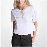 Michael Kors Majice s kratkimi rokavi MK RHNSTONE T Bela Cene