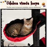 SUPERHOME Maca Halloween penjalica i grebalica za Mačke do plafona 300cm Crna | Eponuda.com