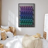  Slika - Uniform Motion (1 Part) Vertical 80x120 U crnom drvenom okviru | shoptok.hr