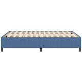 Box Spring Krevet Plava 140x200 cm Od žoržeta | shoptok.hr
