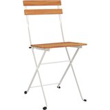  3-dijelni sklopivi bistro set masivno bagremovo drvo i čelik | shoptok.hr