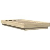  Okvir za krevet boja hrasta 75x190 cm od konstruiranog drva | Eponuda.com
