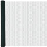vidaXL Heksagonalna ograja Zelena 1.6x10 m Jeklo, Ograjni stebri s osnovnimi ploščami 7 kos Ø32mm 88.5cm Galvanizirano jeklo | Shoptok.si