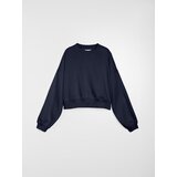 Sinsay Kratka crewneck majica | shoptok.hr