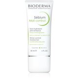 Bioderma Sébium Mat Control Moisturiser vlažilno negovalno mleko za kožo 30 ml za ženske Cene