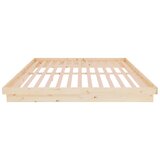  Okvir kreveta bez madraca 200 x 200 cm od masivnog drva | shoptok.hr
