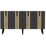 Hanah home komoda isil - anthracite, gold anthracitegold console | ePonuda.com