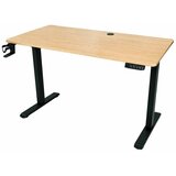  Električni podesivi stol s memorijom i upravljačkom pločom 120x60cm drvo | shoptok.hr