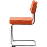 Unique Furniture Narančasta blagovaonska stolica od samta Rupert – | shoptok.hr