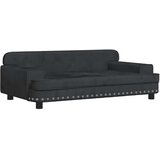  Dječja fotelja crna 90 x 53 x 30 cm baršunasta | shoptok.hr