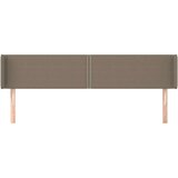  Vzglavje z ušesi taupe 183x16x78/88 cm blago, (20933173) | Shoptok.si