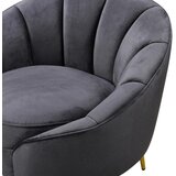 Livetastic Fotelj Stella, Temno Siva | Shoptok.si