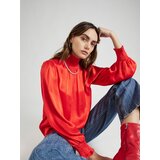 FRNCH PARIS Bluza 'CHIEM' oranžno rdeča | Shoptok.si