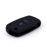 INF Silikonsko ohišje za avtomobilske ključe s 3 gumbi za Touran/Golf 6/Langxing Black, (21296693) Cene