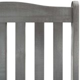 Stolica za ljuljanje s jastucima siva masivno bagremovo drvo | shoptok.hr
