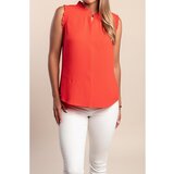 Fenzy Plus Size Bluza S Volanima, Crvena | shoptok.hr
