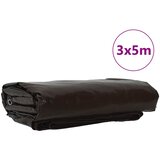 CERADA 650g / m² Smeđa 3 x 5 m Platno s PVC premazom | shoptok.hr