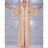 Luna Collection Ženski kaftan Portofino bež | Eponuda.com