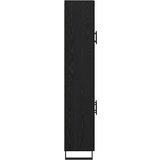  Highboard 2 kom. Crni hrast 69,5 x 34 x 180 cm | shoptok.hr