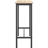  Stol Sonoma hrast 100 x 40 x 100 5 cm Inženjerska drva i čelik | shoptok.hr