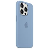 Apple IPHONE 15 PRO SILICONE CASE MAGSAFE WINTER BLUE | Shoptok.si