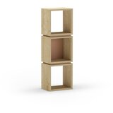 Marckeric Ciglasta/u prirodnoj boji biblioteka u dekoru hrasta 32x99,5 cm Lofty – | shoptok.hr