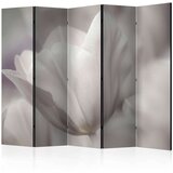  Paravan u 5 dijelova - Tulip - black and white photo II [Room Dividers] 225x172 Cijene