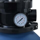 Pješčani filtar za bazen s ventilom s 4 položaja plavi 300 mm | shoptok.hr