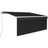  Ročno zložljiva tenda s senčilom 3,5x2,5 m antracitna - - antracit siva - 23.95 - 3.5 x 2.5 m - 2025- | Shoptok.si