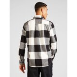 Jack & Jones Srajca 'Edarren' temno siva / črna / bela | Shoptok.si
