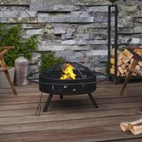 vidaXL Posuda za vatru sa žaračem 70 cm XXL čelična Cijene