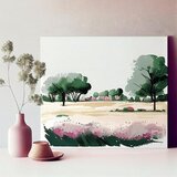  Pejzaž na platnu svijet bajkovitih boja (kolekcija pastel) | shoptok.hr