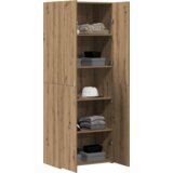  Visoka komoda od hrastovine 70x42 5x185 cm konstruirano drvo | shoptok.hr