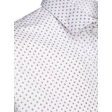 DStreet Koszula męska z krótkim rękawem biała | shoptok.hr