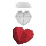 Smania model za torte delicella - abstraktno srce (20 × 5 cm) | Shoptok.si